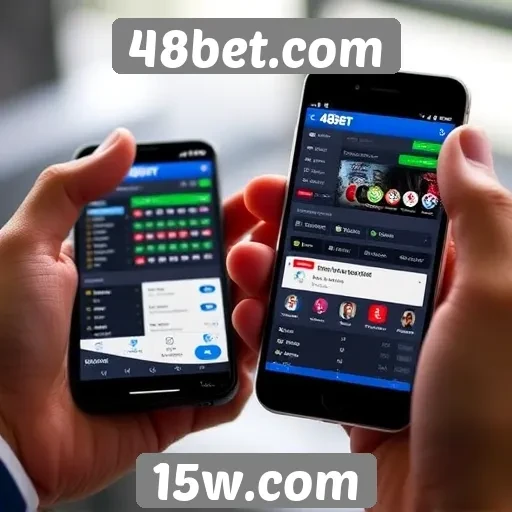 Interface e usabilidade do 48bet.com em dispositivos móveis